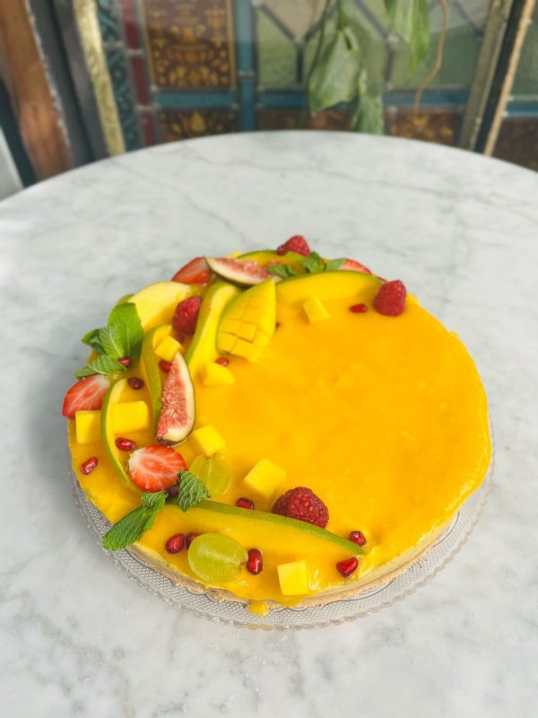 Mango cheesecake