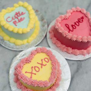 Love Heart Taartjes – Personaliseerbaar